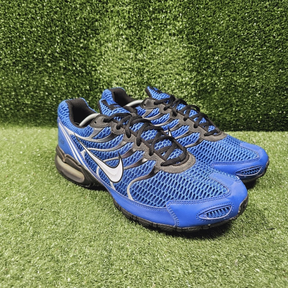 Nike Air Torch 4 IV Cobalt Blue Black Athletic Sneakers 343846-460 Mens 11.5
